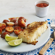 New Potatoes With Chipotle Ketchup