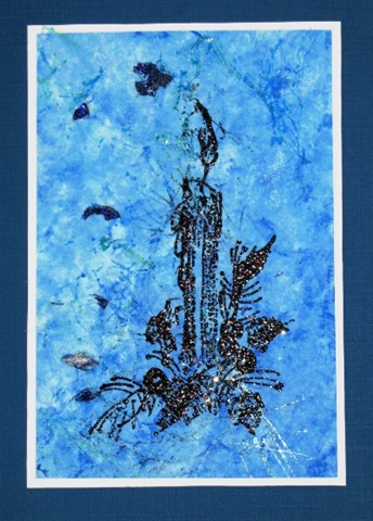 [2009 12 Roberts Better Backgrounds Faux Blue Handmade Paper Stamped Candle[4].jpg]