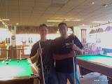 Brian and I resting