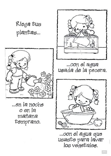 Para colorear medio ambiente: Agua | Jugar y colorear Para colorear medio ambiente: Agua | Jugar y colorear