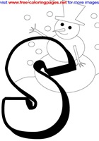 Alphabet_Coloring_Pages_S Alphabet_Coloring_Pages_S