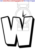 Alphabet_Coloring_Pages_W Alphabet_Coloring_Pages_W