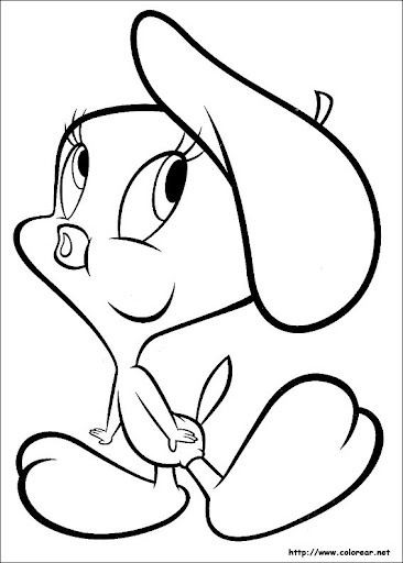 dibujos animados para colorear piolin
