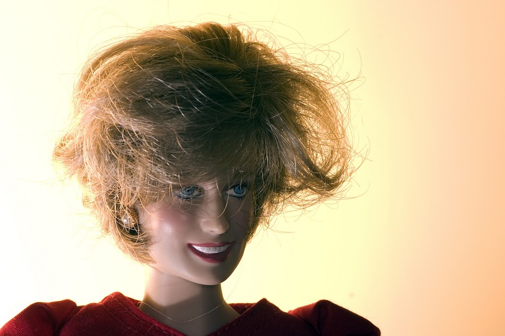 Wind Swept Lady Di