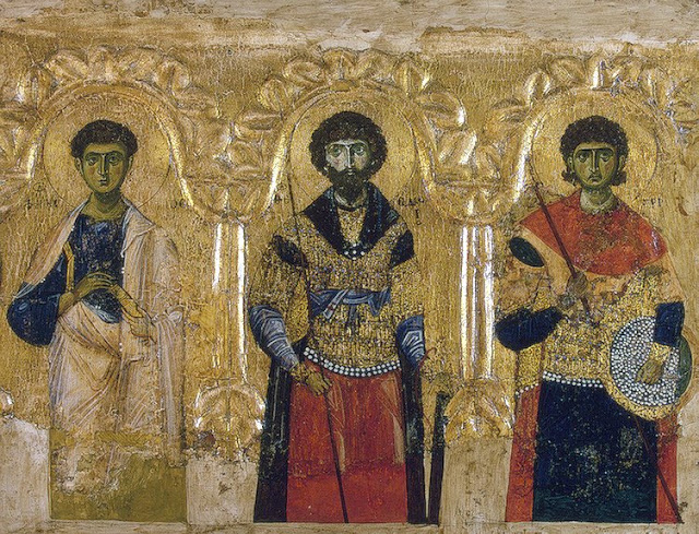 Лазарев В.Н. Три фрагмента расписных эпистилиев и византийский темплон