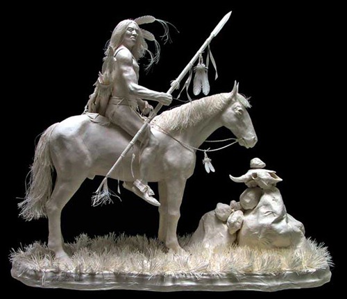 Paper Sculptures by Allen and Patty Eckman Seen On www.coolpicturegallery.net