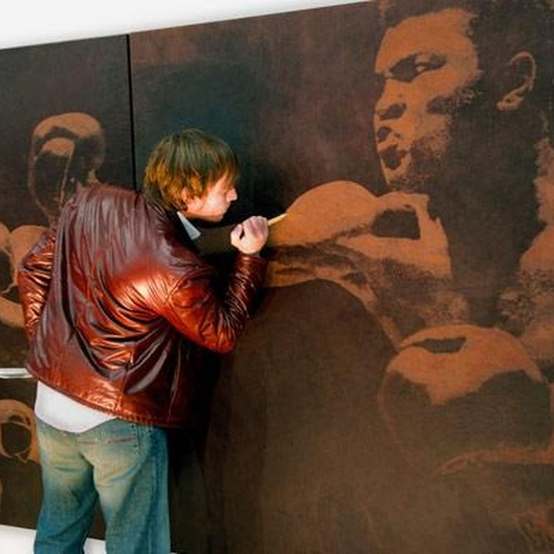 Incredible Leather Etching Artwork by Mark Evans