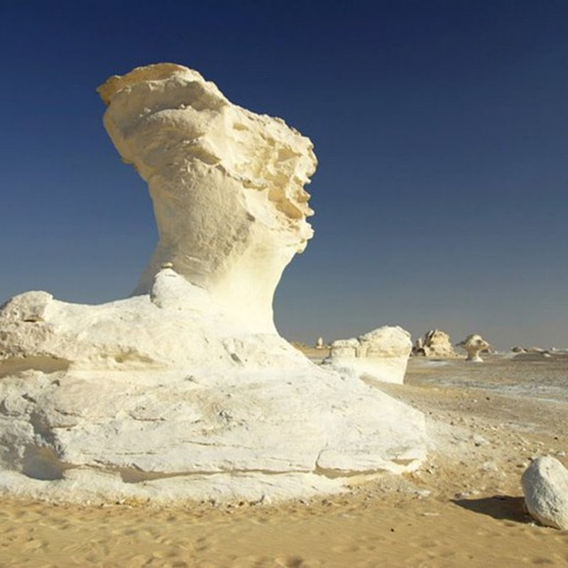 The White Desert of Egypt