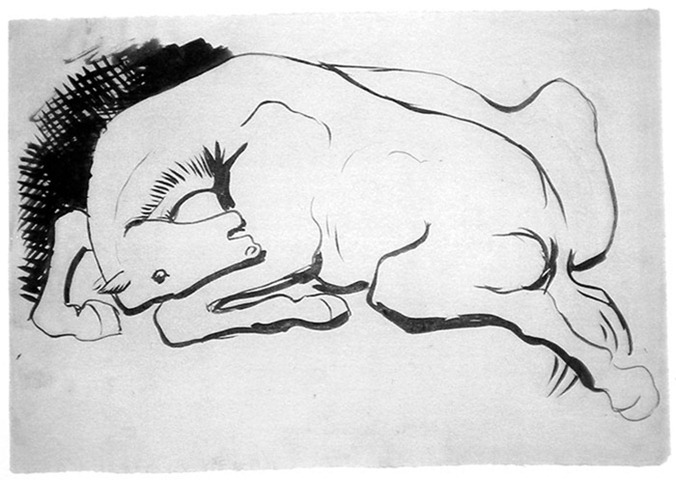 Drawing-of-a-horse-by-Pic Drawing-of-a-horse-by-Pic