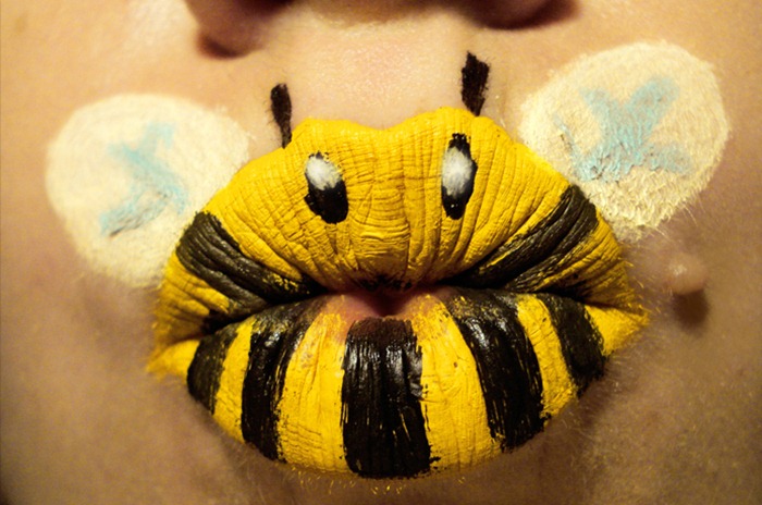 Lip Art by Paige Thompson Kiss u