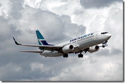 WestJet airplane, from Caribb on Flickr