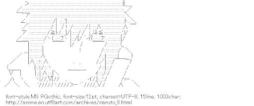 2 forum : ascii art / romstation :: Naruto :: Forum The Way Of Naruto