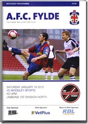 Fylde vs Woodley prog