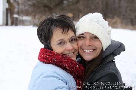 Colleen and her mom