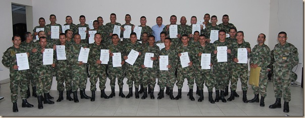 Certificación Soldados Profesionales