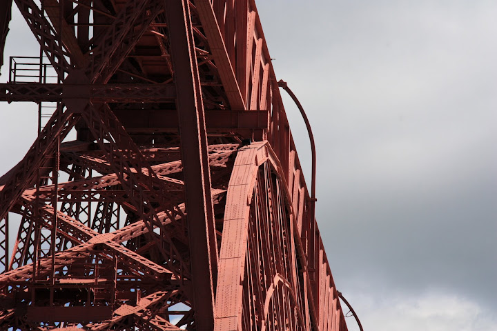 Detail van de brug