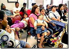 Crowded Waiting Room