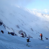 Veel wind op Etna