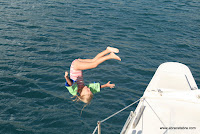 Mathilde en train defaire une pirouette