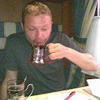 Kaffee im Zug nach Moskau