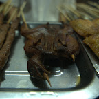 Küken am Spieß
