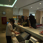 Einchecken im Hotel