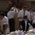 Missionaries and members of The Church of Jesus Christ of Latter-day Saints load donated food as part of a city-wide food drive for the Calgary Food Bank.  This chapel in NE Calgary on California Blvd was one of several staging areas across the city.  The annual event, held in September each year, received over $600,000 worth of non-perishable food that will be distributed to needy families.