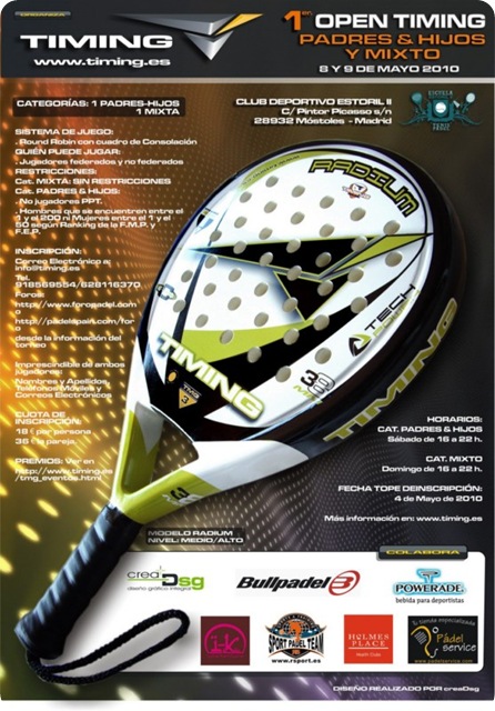 Torneo de Padel e Hijos en Madrid, TIMING [800x600]