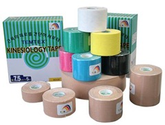 tape de kinesio taping VNM cintas COLORES