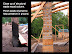 Kinark waste wood structural column and charred post