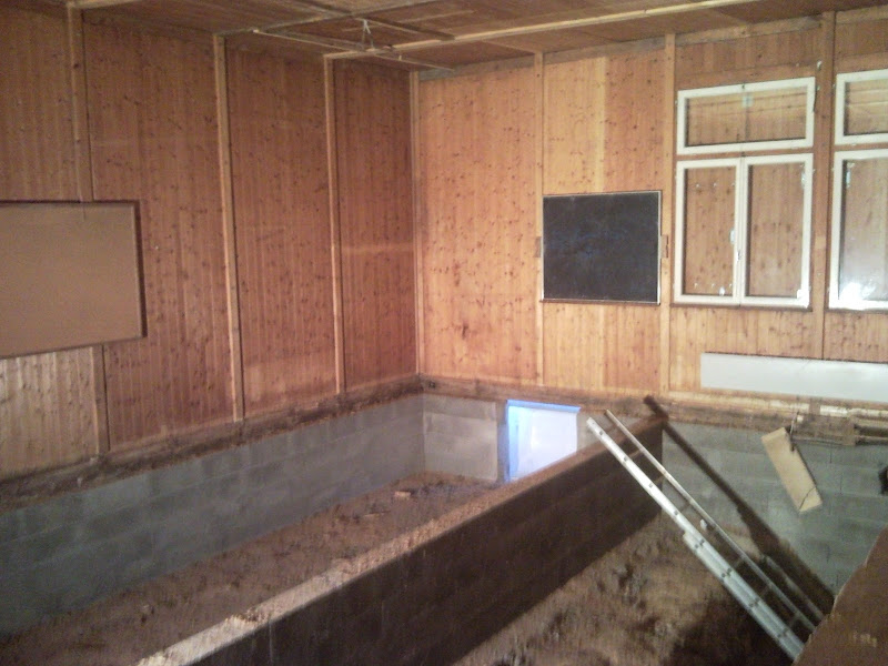 Démontage du plancher