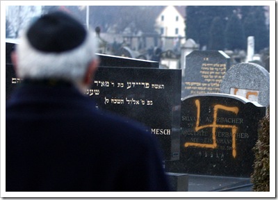 APTOPIX FRANCE CEMETERY DESECRATED