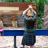 Ye olde axe thrower, preparing to unleash his fury.