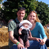 At the Cox Farms Fall Festival. (October)