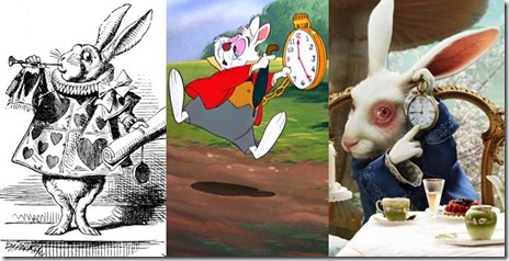 white rabbit alice white rabbit alice