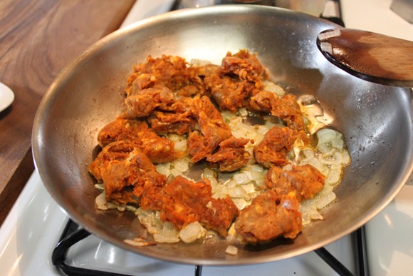 Chorizo con Nopales4 Chorizo con Nopales4
