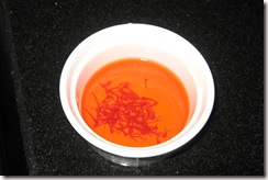 Soaked Saffron