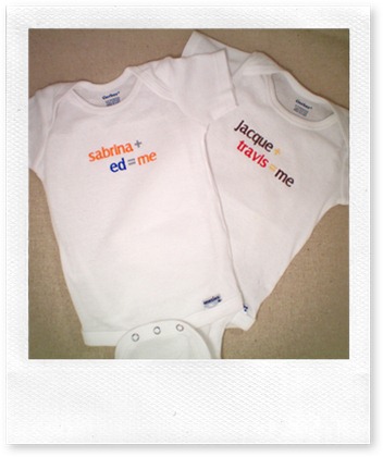 Colorful Custom Onesies