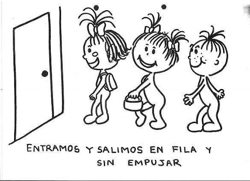 Dibujo de niños haciendo fila - Imagui Dibujo de niños haciendo fila - Imagui