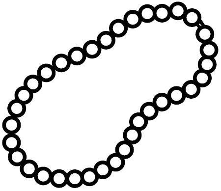 ACCESORIOS DE ROPA EN BLANCO Y NEGRO PARA PINTAR