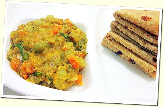 Vegetable pyaz masala 1