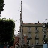 Giglio del Beccaio in piazza G. Bruno; anno 2006.