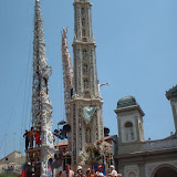 Il Giglio del Panettiere guadagna la sua posizione dopo la ballata; anno 2004.