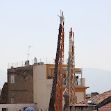 L'Ortolano si prepara all'ingresso in piazza dietro al Sarto fermo nella sua posizione dopo la ballata