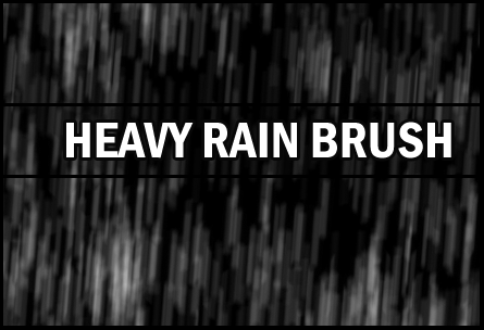Heavy rain brush Heavy rain brush
