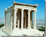 West view of Athena Nike temple West view of Athena Nike temple