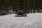 Brian on the snowmobile