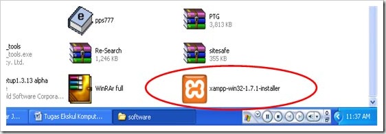 install xampp