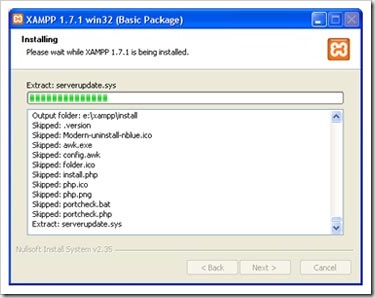 install xampp