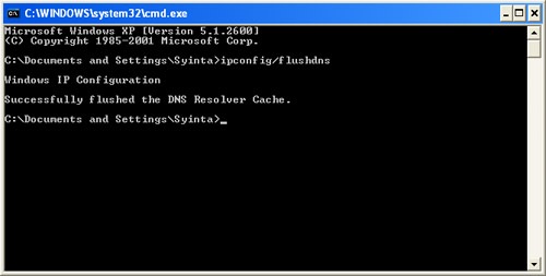 clear dns cache clear dns cache